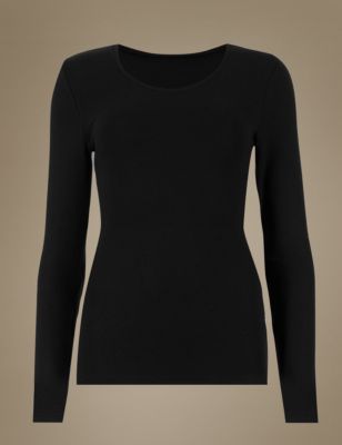 Brushed Heatgen&trade; Thermal Long Sleeve Top